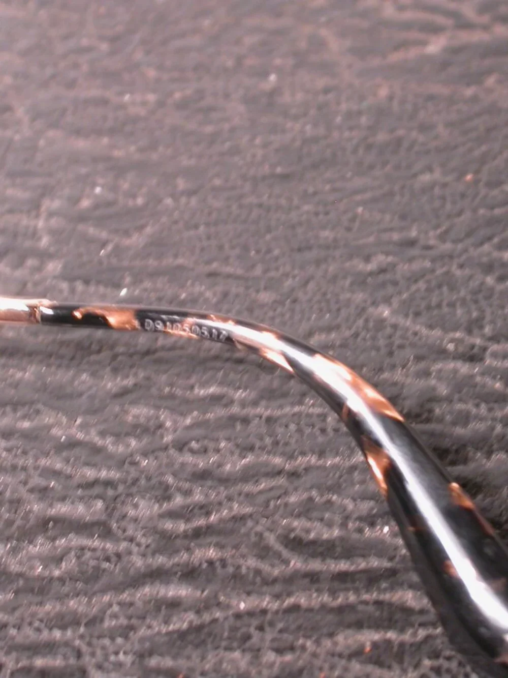 Authentic Dolce & Gabbana Designer Gold and Tort Eyeglasses Frames Made in Italy